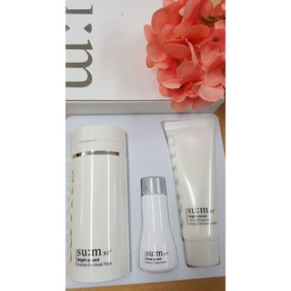 Mặt nạ tạo bọt, thải độc & dưỡng trắng Sum (Su:m37 Bright Award Bubble-De Mask special set) 3 sp_Nước hoa hồng
