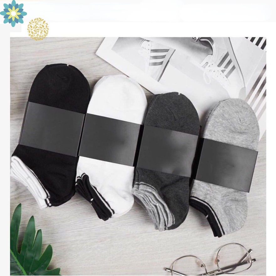 Vớ Cổ Ngắn Thấm Hút Mồ Hôi Tốt Thời Trang Cho Nam Nữ