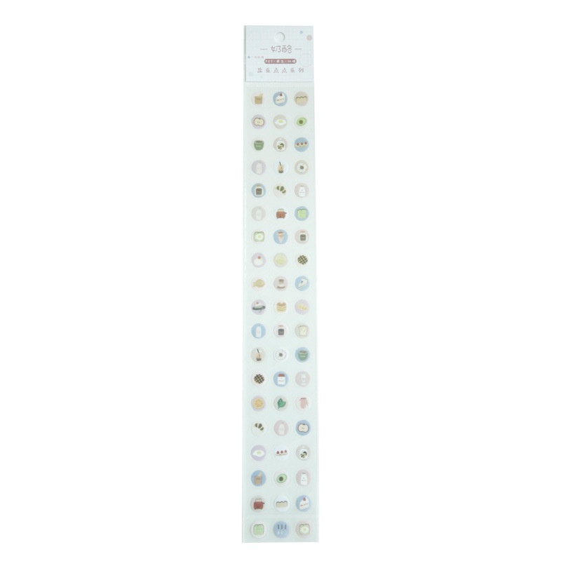 Nhãn dán trang trí hình mặt cười đáng yêu