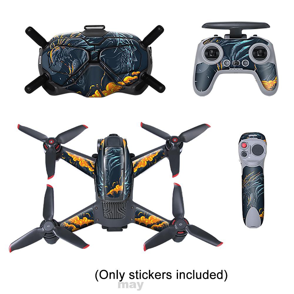 Sticker Dán Bảo Vệ Thân Máy Bay Điều Khiển Dji Fpv