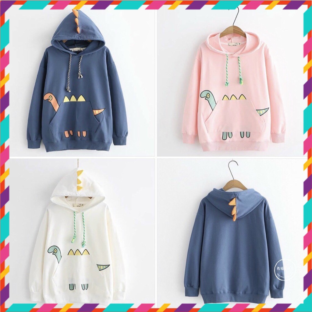 HÀNG NHẬP KHẨU -  Áo Khoác Hoodie 🚚 FREESHIP 🚚 Áo Khoác Nỉ Hoodie nữ ( Hình Rùa) Cute (nhiều màu) mẫu hoodie nữ mới nh