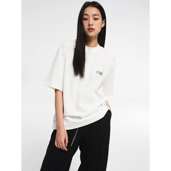 Áo Thun Simple Project 100% Cotton Cao Cấp Form Rộng, Tay Lỡ Unisex, Thiết Kế Basic - Thời Trang LOHA