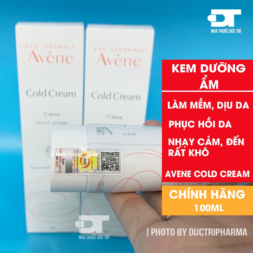 Kem Dưỡng Ẩm Avene Cho Da Khô Cold Cream 100ml