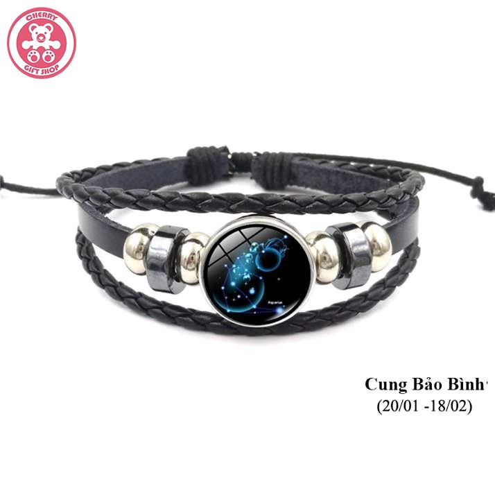 Vòng Tay Sao 12 Cung Hoàng Đạo Bảo Bình
