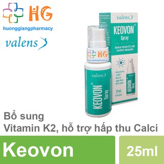 Keovon Spray Vitamin K2 Dạng Xịt Nhập Khẩu - Kích Thích Phát Triển Chiều Cao Cho Trẻ Em