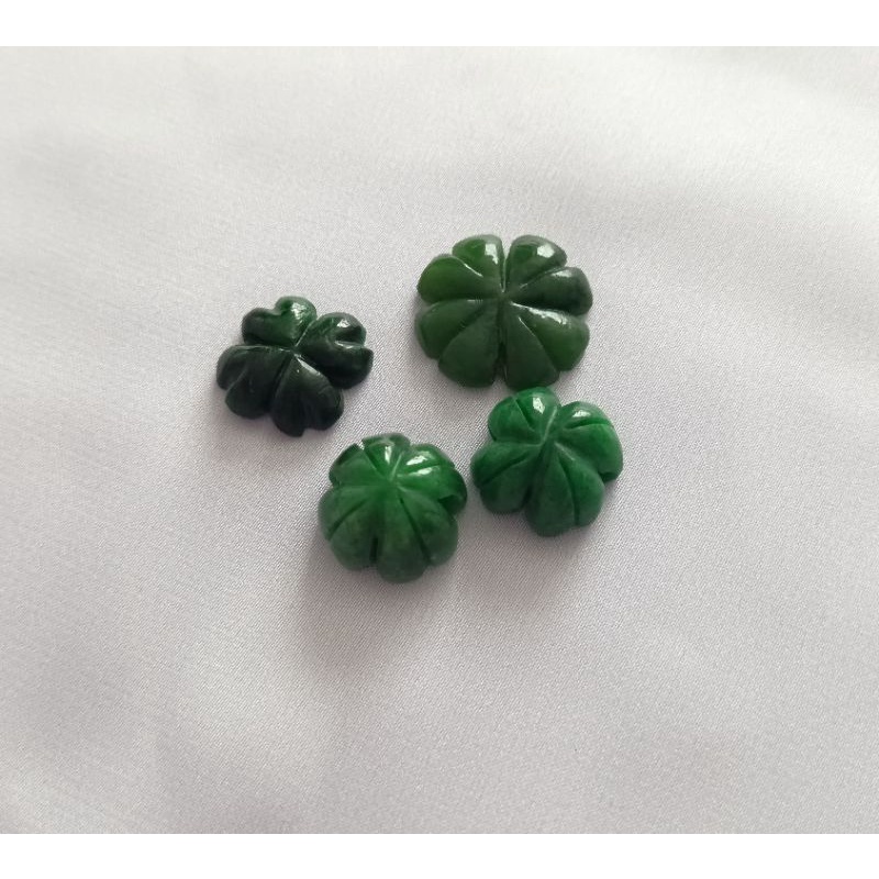 Mặt cỏ 4 lá may mắn đá TA xanh thanh tẩy thu hút năng lượng tích cực chiêu may mắn tình yêu công danh sự nghiệp