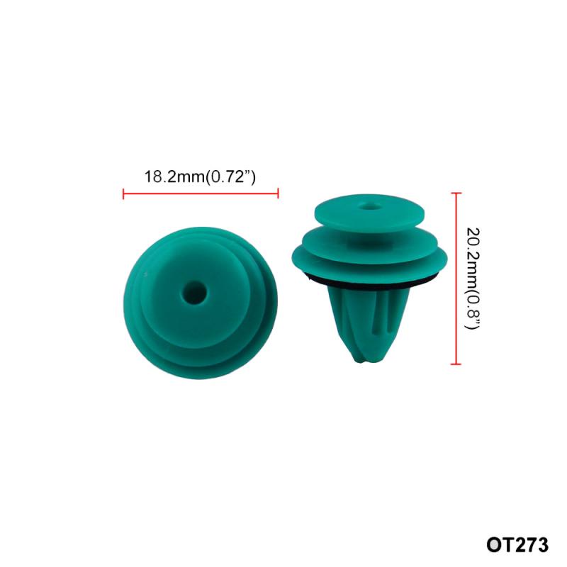 Set 50/100 Đinh Tán Phụ Tùng Cho Xe Toyota 90467-10188