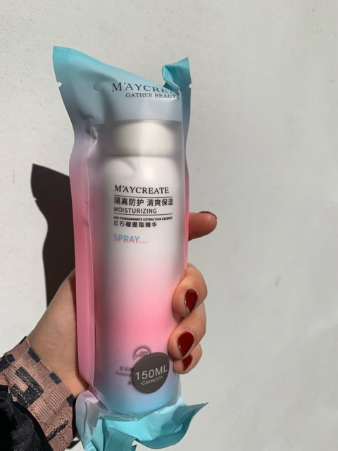 Xịt chống nắng trắng da chính hãng Maycreate 150ml hàng nội địa Trung | BigBuy360 - bigbuy360.vn