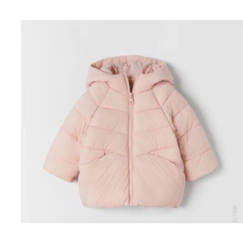 Áo phao siêu nhẹ Zara dư xịn bé gái