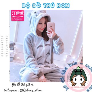Bộ đồ thú TOTORO💥FREESHIP 💥giảm 20k khi nhập mã [ DOTHU20K1] bộ đồ hình thú Có sẵn