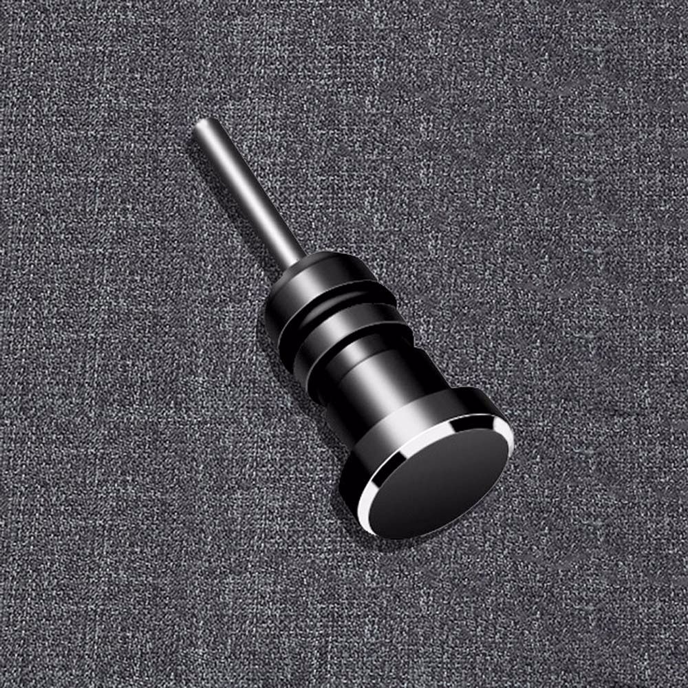 Nút Kim Loại Bịt Chống Bụi Cổng Tai Nghe Thẻ Sim 3.5mm Cho Điện Thoại / Máy Tính