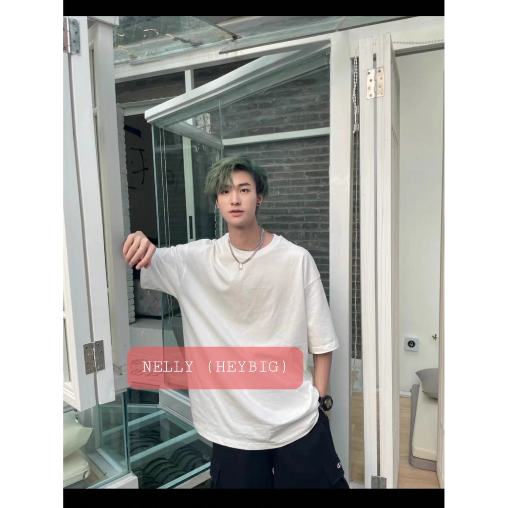 Áo Thun NELLY HEYBIG Trơn Basic 100% Cotton
