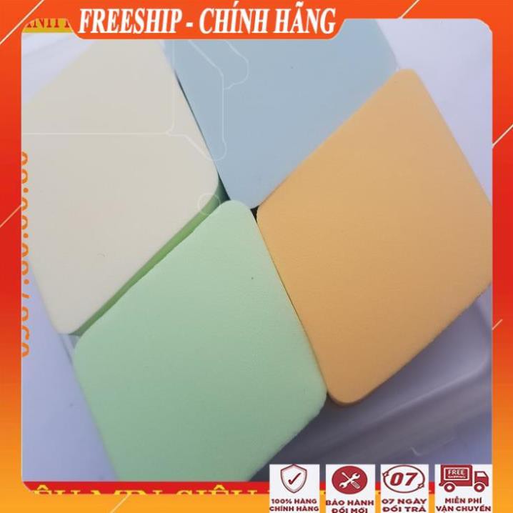 [FreeShip - SALE KHÔ MÁU] Sét 4 miếng mút trang điểm cao cấp hình thoi sidumi/Bông mút tán kem nền, kem lót đa năng