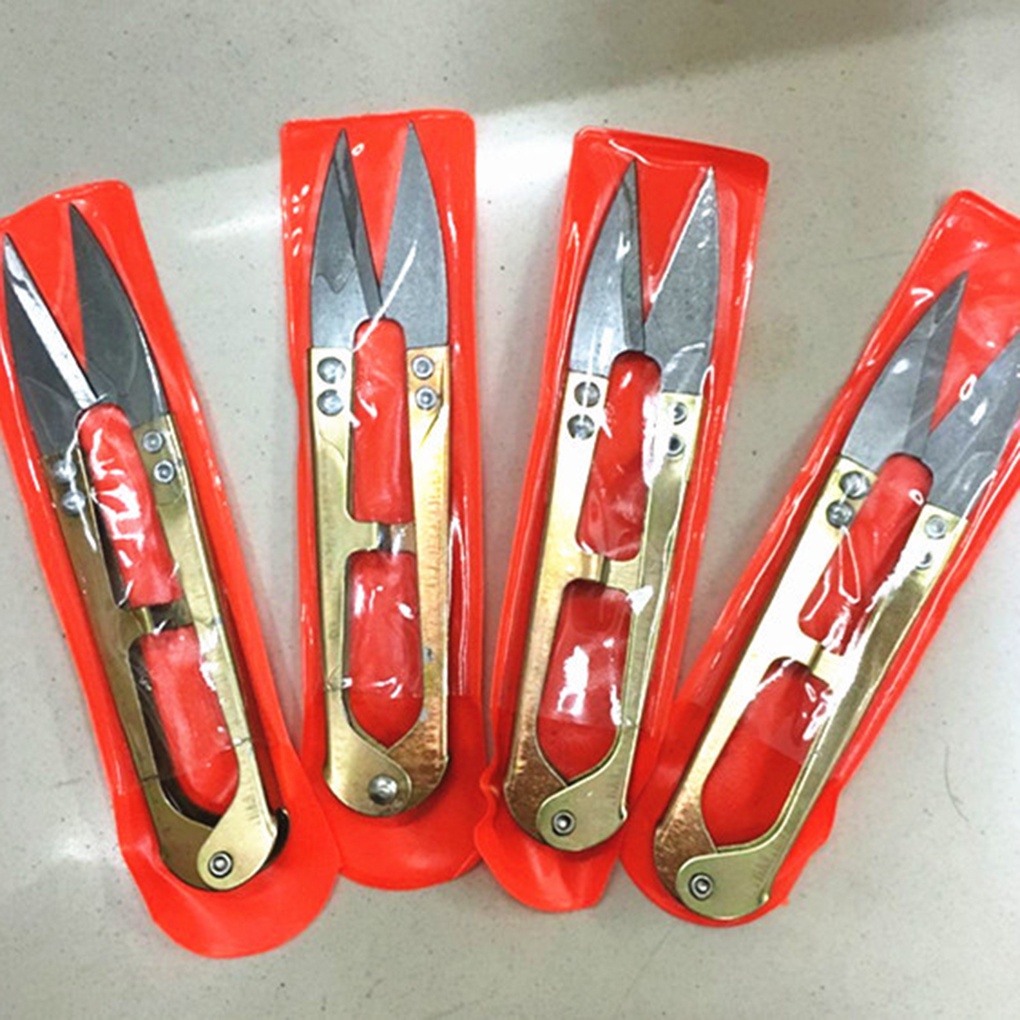 Kéo cắt chỉ hình dạng chữ U dành cho may vá thêu đồ thủ công nghệ thuật