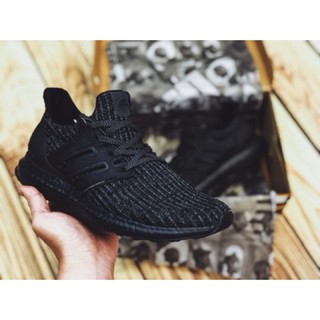 Giày Ultra Boost 4.0 Triple Black Boost ép cao cấp