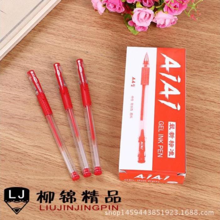 Bút Gel Nước Mực 3 Màu AIA Nhiều Màu H34