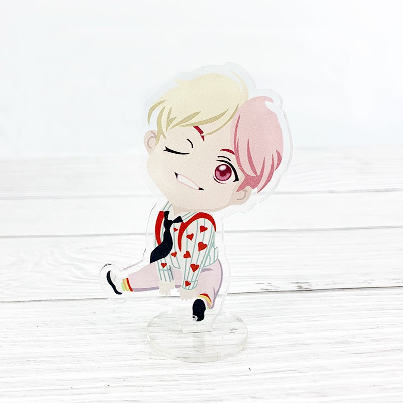 Standee BTS chibi tượng acrylic mẫu pop up store