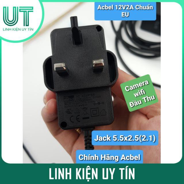 Nguồn Adapter 12V2A 5.5x2.5(2.1) Acbel Chuẩn UK