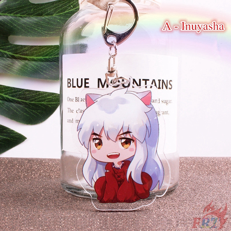 ❀ Inuyasha Móc khóa ❀ Inuyasha / Sesshoumaru Cosplay Figures KeyRing Pendant Gifts