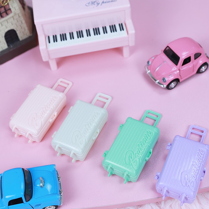 Vali nhựa Mini BJD16 / 30cm trang trí nhà búp bê
