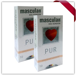 Bao cao su siêu mỏng hàng đức Masculan pur
