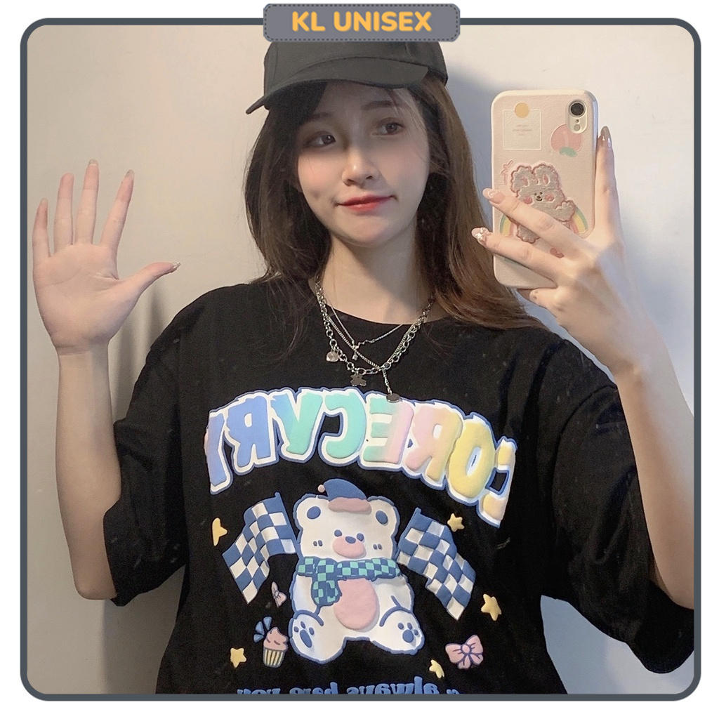 [IN NỖI] HT Áo CORECVRY Áo Thun Áo Phông Tay Lỡ From Rộng Unisex