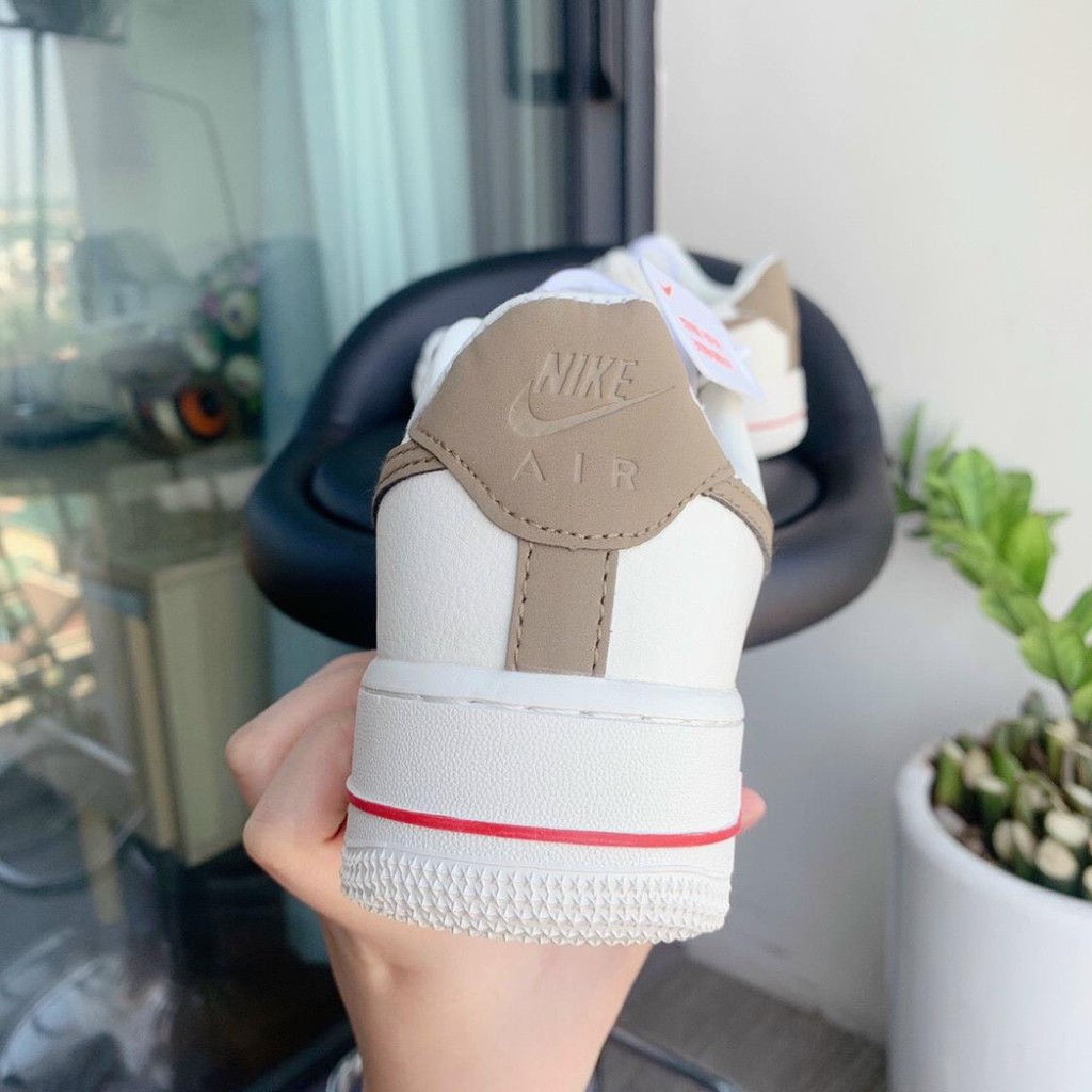 Giày Sneaker AF1 custom Vệt nâu chất lượng nguyên bản MSN2371 | BigBuy360 - bigbuy360.vn
