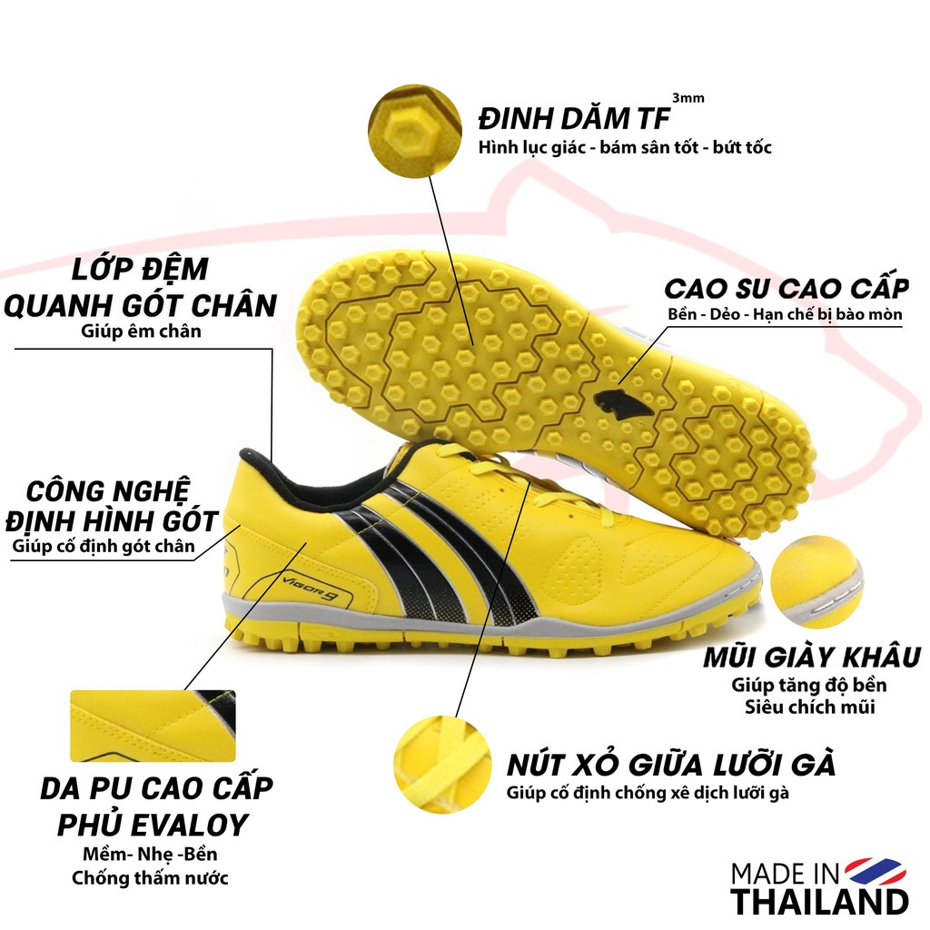 Giày đá bóng sân cỏ nhân tạo Pan Vigor 9 TF *^ ^ * 🙂
