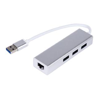 Bộ chuyển đổi usb sang lan rj45 gigabit ethernet và 3 cổng usb 3.0 chất lượng cao