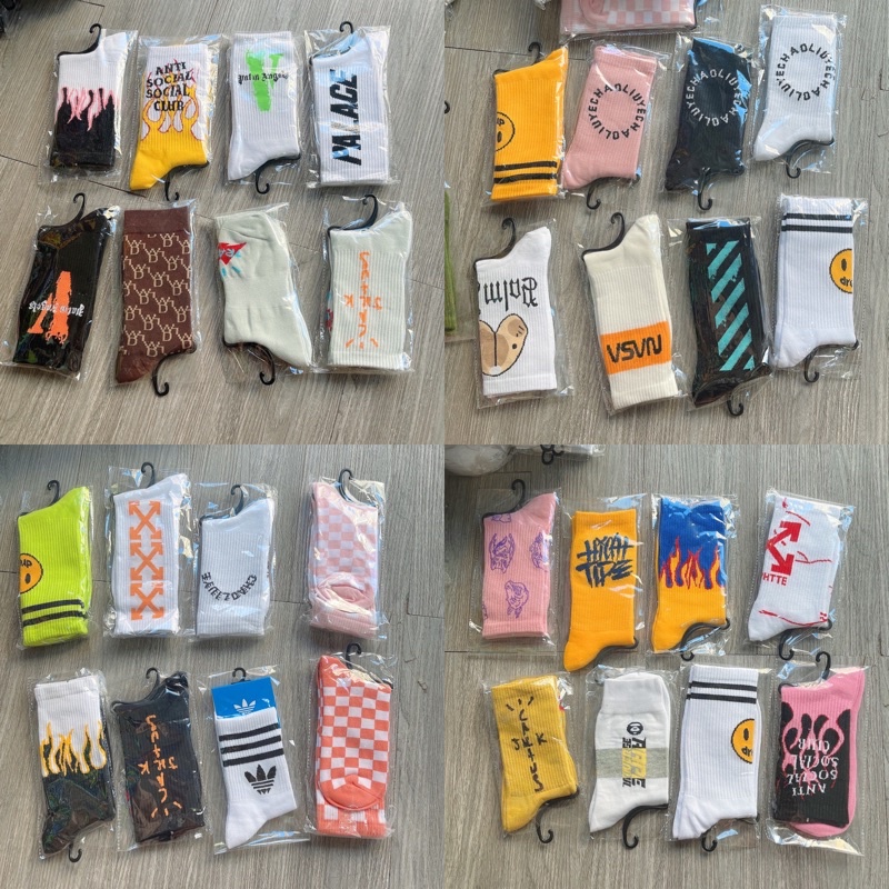 ẢNH THẬT | TẤT SNEAKER CAO CỔ CHẤT ĐẸP
