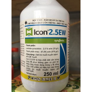 thuốc trừ côn trùng muỗi, kiến, gián Icon 2.5EW