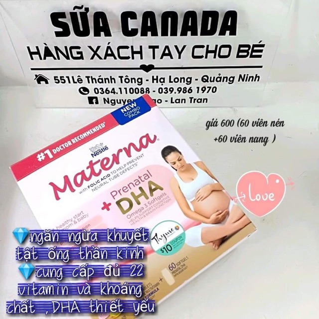 Vitamin tổng hợp Materna