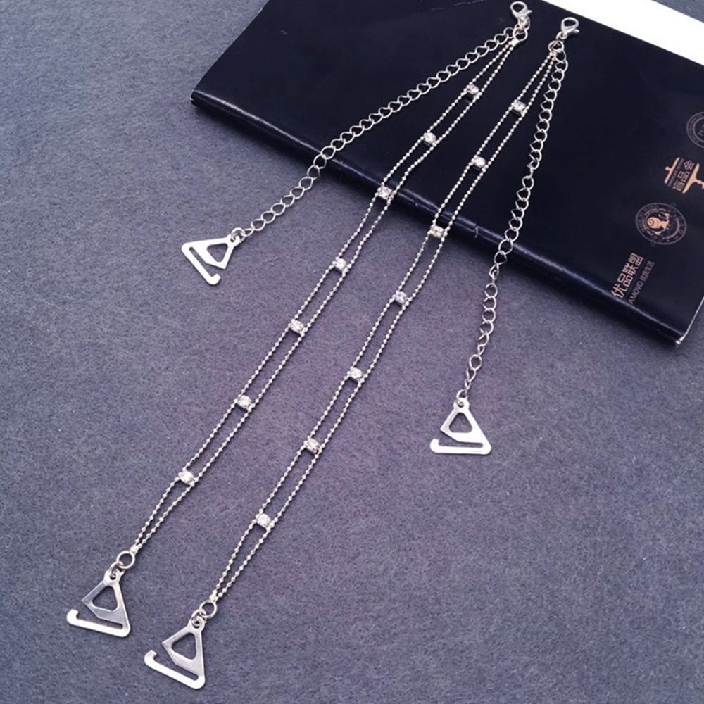 Cặp dây áo ngực đính đá nhiều màu sắc tùy chọn thời trang dành cho nữ