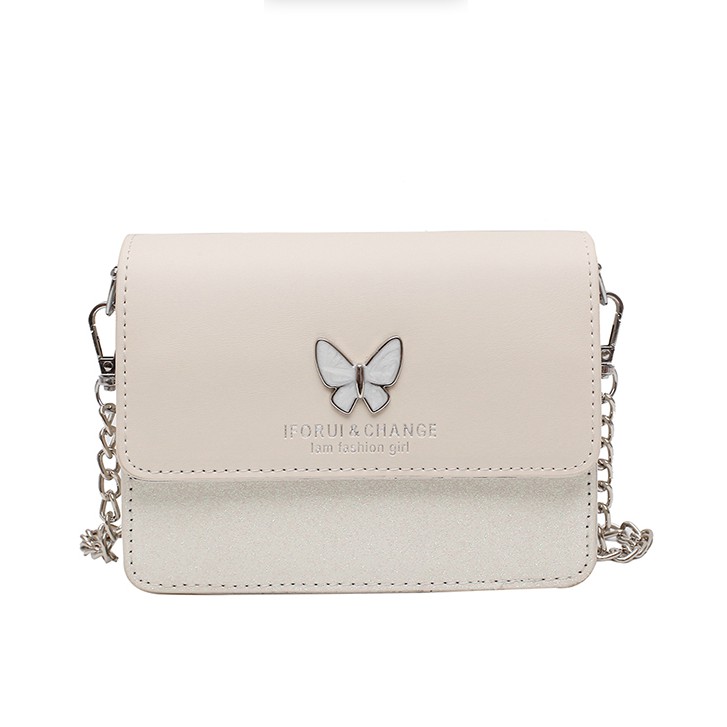 [Mã WABRWB24 giảm 30K đơn 99K] Faya -Túi xách thời trang bướm lấp lánh T818