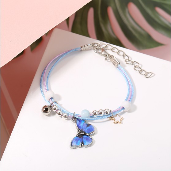 Vòng Tay Hình Bướm Blue Butterfly Siêu Xinh | BigBuy360 - bigbuy360.vn