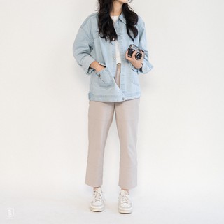  Quần Baggy Suông Nữ SSSTUTTER Strap Pants / HER
