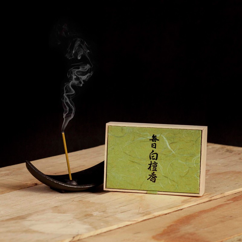 Nhang thơm sạch trầm hương Nhật Bản cao cấp Mainichi Byakudan 150 que, Thanh hương thư giãn định tâm Nippon Kodo