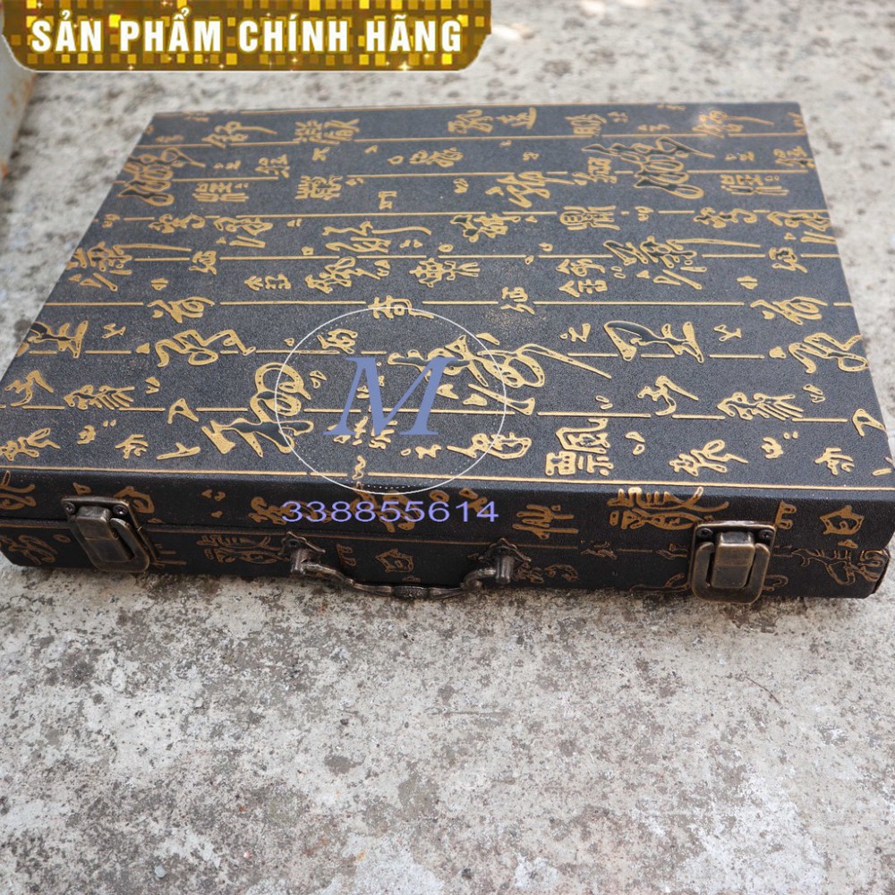 Bàn cờ tướng quân gỗ hương cờ tướng quân đẹp valy cờ 32 quân