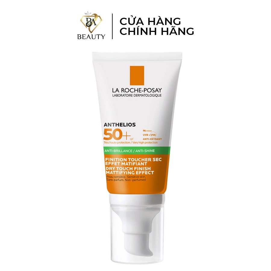 Kem Chống Nắng La Roche Posay Anthelios Anti-Shine Dry Touch Gel Cream SPF 50+ Cho Da Dầu - Xuất xứ Pháp