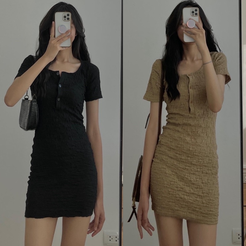 [HÀNG HOT GIRL]VÁY BODY SALIM VÂN MÂY SANG CHẢNH ĐẦM TÔN DÁNG CO DÃN CỰC TỐT