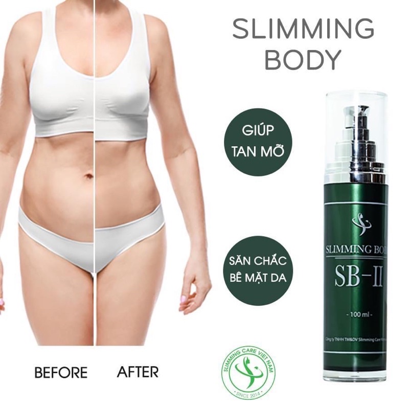 Tinh Dầu Ủ Nóng Tan Mỡ Slimming Body SB2 Chính Hãng, Giảm Mỡ Bụng Bắp Tay Bắp Chân, Đùi, Về Eo Nhanh Cho Mẹ Bỉm Sau Sinh