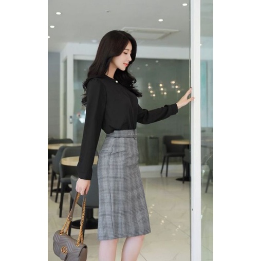 1 Chân váy thô Hàn si tuyển