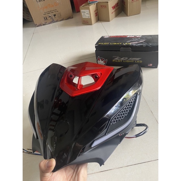 Combo nạ LC zin hãng +demi led dyno cho exciter 2011-2014