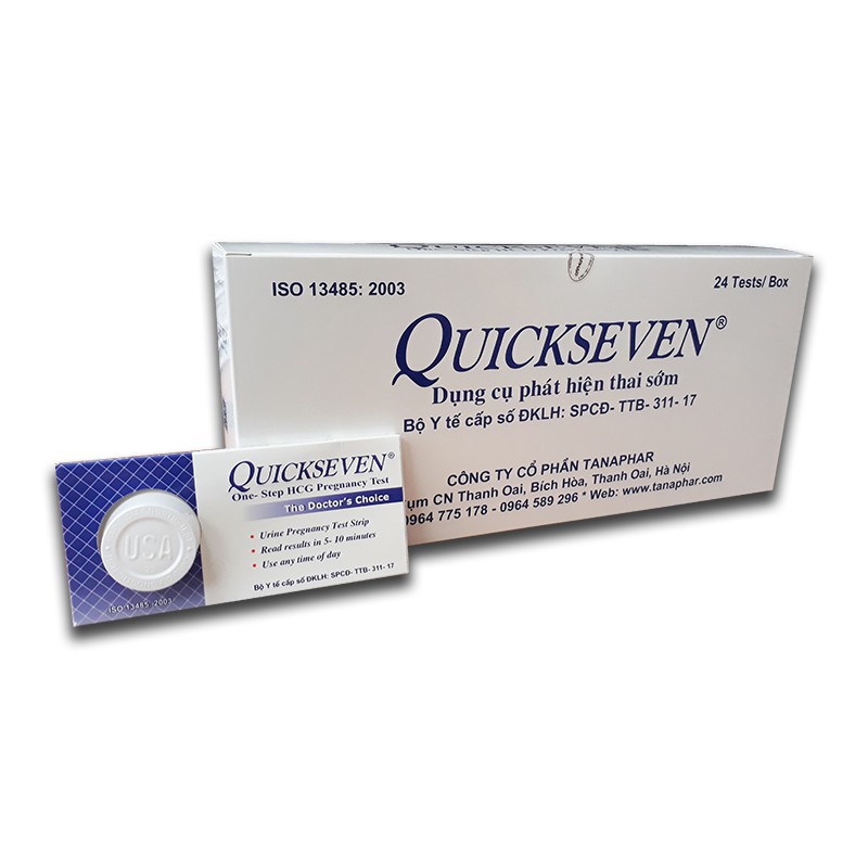 QUE THỬ THAI QUICKSEVEN TANAPHAR