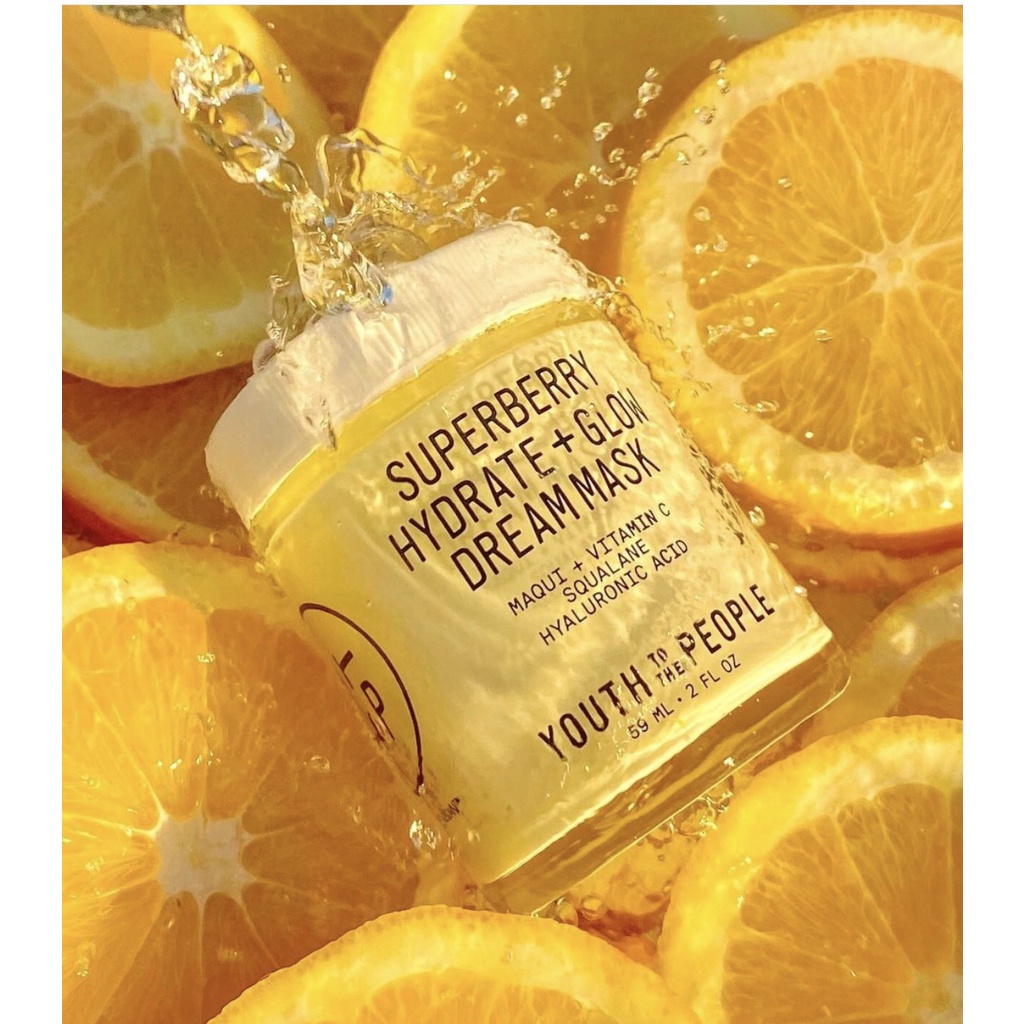 Mặt nạ ngủ làm sáng da Superberry Hydrate + Glow Dream Mask 15ML