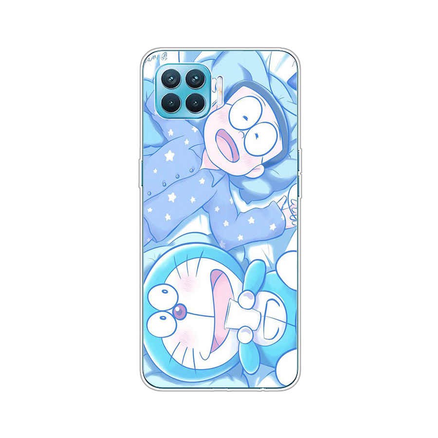 Ốp Lưng Điện Thoại Bằng Silicone Tpu Mềm Hình Doraemon Cho Oppo K3 / A59 / F1S / A92 / A52 / A93 / R17 Pro / A73 / A77