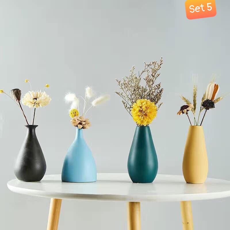 Combo 4 Bình hoa Decor sang sịn đẹp