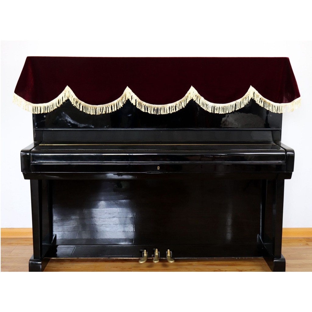 khăn phủ đàn piano chất nhung mịn chống bụi chống xước đàn