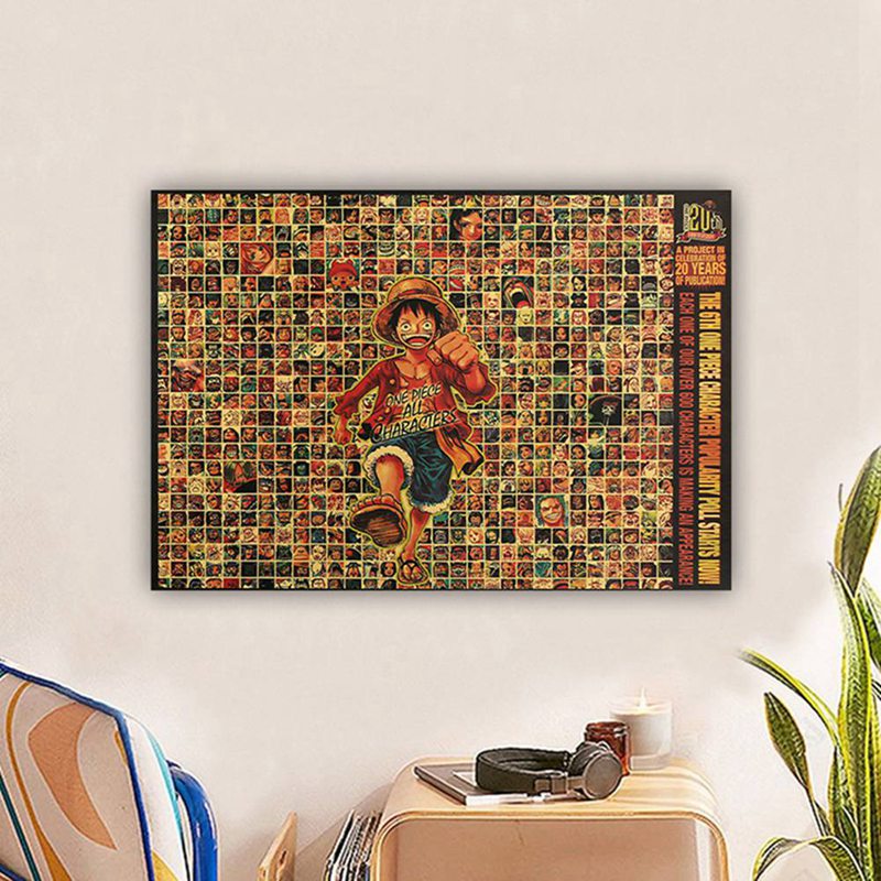 1 Áp Phích Trang Trí Nội Thất Hình One Piece | BigBuy360 - bigbuy360.vn