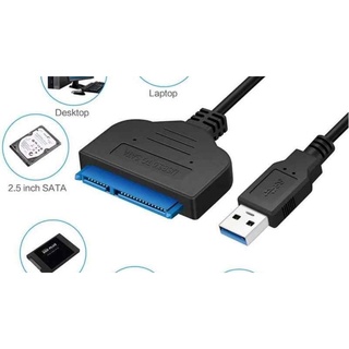 Cáp chuyển đổi usb 3.0 / 2.0 / type c sang 2.5 inch sata cho ổ cứng 2.5 '' hdd/ssd usb sang sata type c sang sata